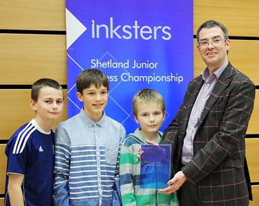 Inksters Shetland Junior Chess Champions 2013